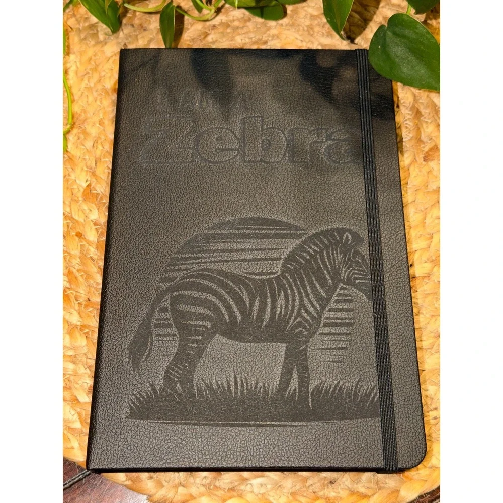 I Am A Zebra Hardcover Journal, chronic illness, rare disease